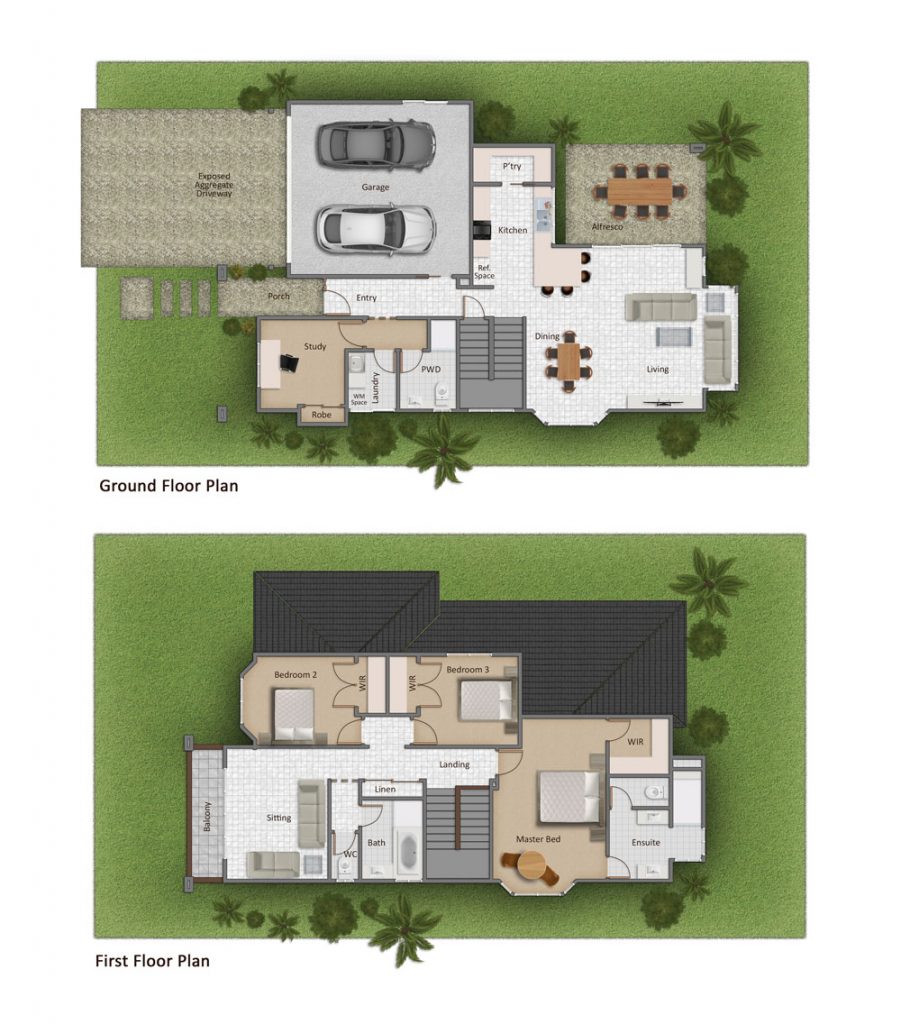 Hampton Floorplan AusHomes   Hampton Floorplan 901x1024 